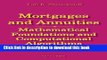 [PDF Kindle] Mortgages and Annuities: Mathematical Foundations and Computational Algorithms Free