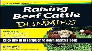 [Popular] Raising Beef Cattle For Dummies Kindle Free