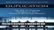 [Download] Duplication: The Key to Creating Freedom in Your Network Marketing Business Kindle