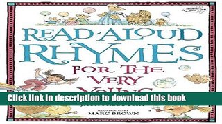 [Download] Read-Aloud Rhymes for the Very Young Kindle Free