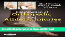 [Download] Examination of Orthopedic and Athletic Injuries Kindle Online