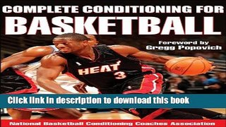 [Download] Complete Conditioning for Basketball Kindle Online