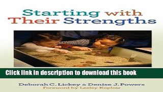 [PDF] Starting with Their Strengths:Using the Project Approach in Early Childhood Special