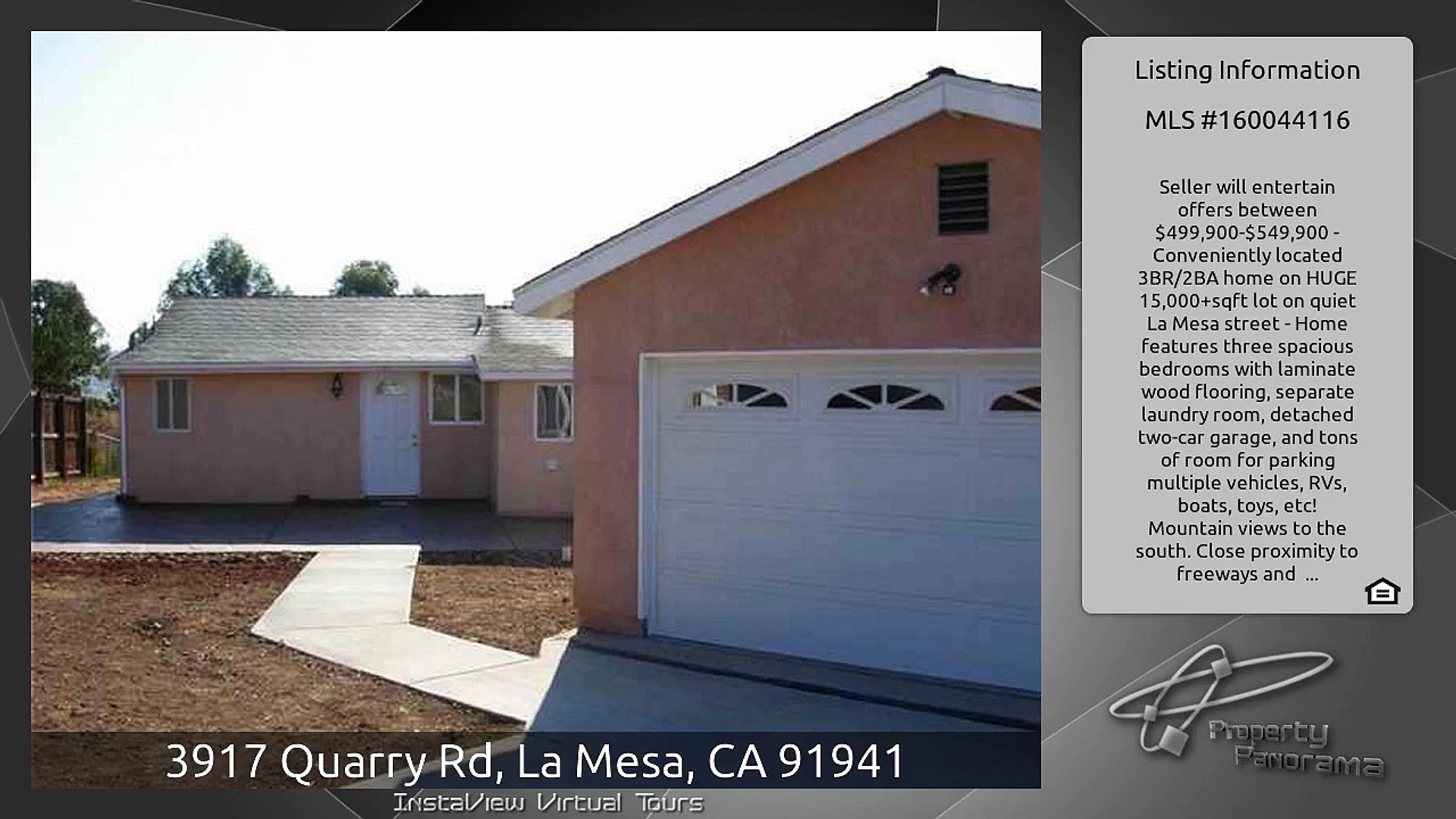 3917 Quarry Rd La Mesa Ca 91941 Video Dailymotion