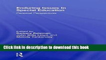 [PDF] Enduring Issues In Special Education: Personal Perspectives Reads Full Ebook