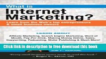 [Download] What Is Internet Marketing? (Learn from the Web s top entrepreneurs   small business
