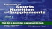 Download Essentials of Sports Nutrition and Supplements Book Free