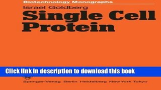 [PDF] Single Cell Protein (Biotechnology Monographs) E-Book Online