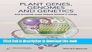 [PDF] Plant Genes, Genomes and Genetics E-Book Online