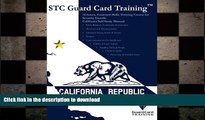 FAVORIT BOOK 32-hours, Unarmed Skills Training Course for Security Guards: California Self-Study