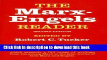 [Popular] Books The Marx-Engels Reader (Second Edition) Free Download