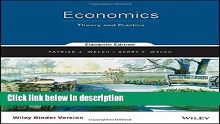 [PDF] Economics, Binder Ready Version: Theory and Practice Full Online