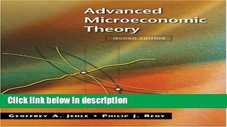 [PDF] Advanced Microeconomic Theory Full Online