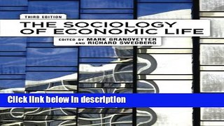 Download The Sociology of Economic Life [Online Books]