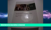 FAVORIT BOOK Residential Construction Basics CE Claims Continuing Education Course, 3rd Edition