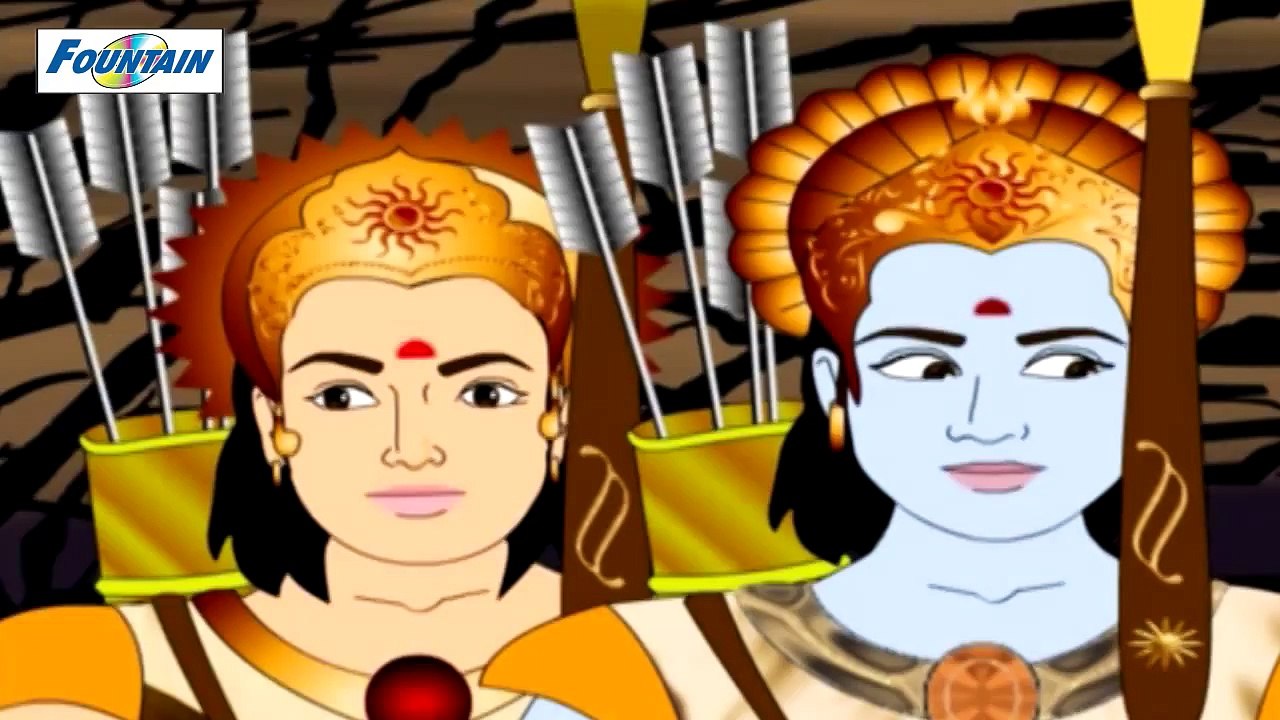 Ramayan - Rama, Lakshmana & Tratika Demon ( Kannada )