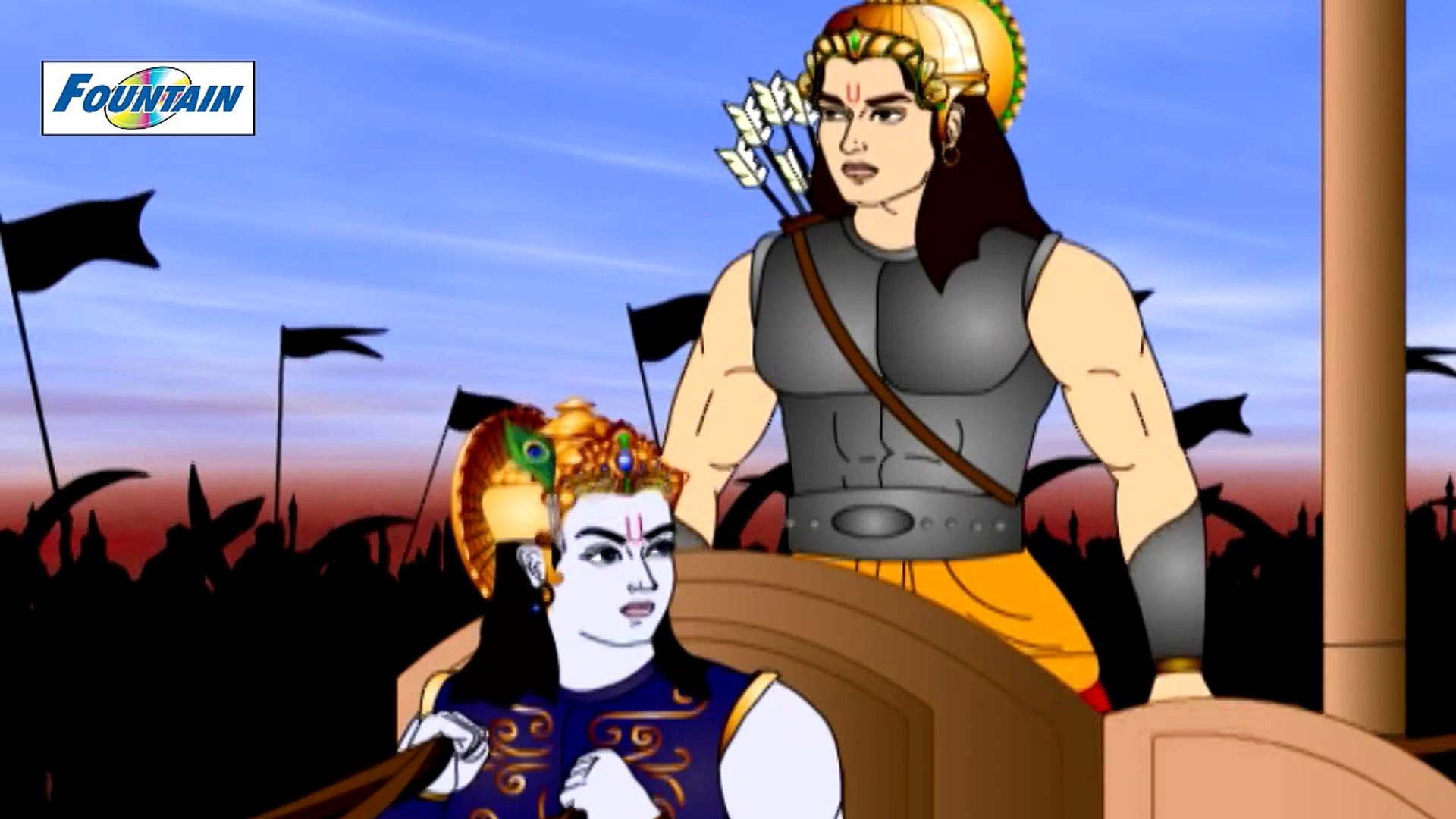 Mahabharat - Battle Of Kara & Arjuna - Kannada - video Dailymotion