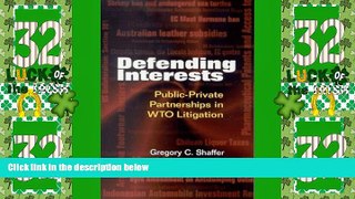 Big Deals  Defending Interests: Public-Private Partnerships in WTO Litigation  Best Seller Books