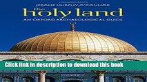 [Popular] The Holy Land: An Oxford Archaeological Guide Hardcover Free