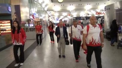 Kadın Milli Güreş Takımı Rio'ya Gitti
