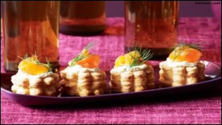Recipe Cream cheese and smoked salmon mini vol au vents