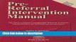 Download Pre-Referral Intervention Manual [Full Ebook]