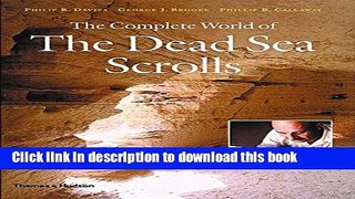 [Popular] Complete World of the Dead Sea Scrolls Kindle Free