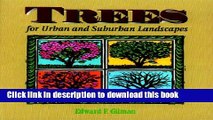 [Popular] Trees for Urban and Suburban Landscapes Paperback Free