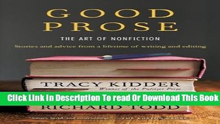 [Download] Good Prose: The Art of Nonfiction Hardcover Collection