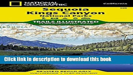 [Popular] Sequoia and Kings Canyon National Parks (National Geographic Trails Illustrated Map)