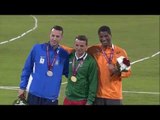 Men's triple jump T20 | Victory Ceremony |  2015 IPC Athletics World Championships Doha