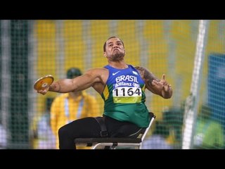 Men's discus F57 | final |  2015 IPC Athletics World Championships Doha
