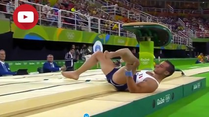 JO 2016  Samir Aït-Saïd, le gymnaste français gravement blessé, envoie de ses nouvelles depuis l'hôp