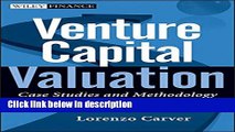 [PDF] Venture Capital Valuation,   Website: Case Studies and Methodology Book Online