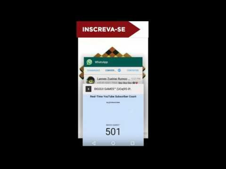 500 Subs Chegou
