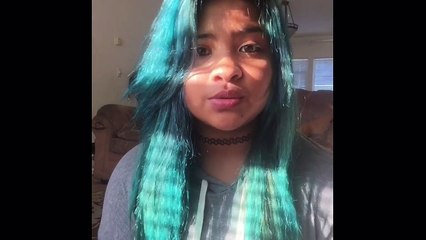 Arctic fox aquamarine hair dye