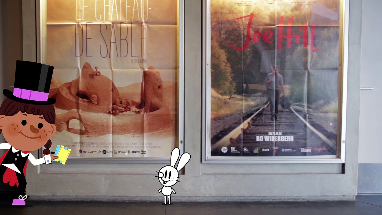 Antoinette présente ... la séance de cinéma !