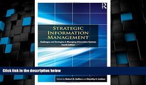 Big Deals  Strategic Information Management: Challenges and Strategies in Managing Information