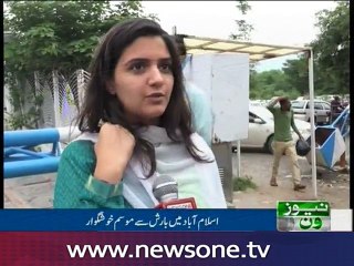 Light rain makes weather pleasant in Islamabad