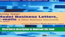 [Read PDF] Model Business Letters, E-Mails,   Other Business Documents Ebook Online