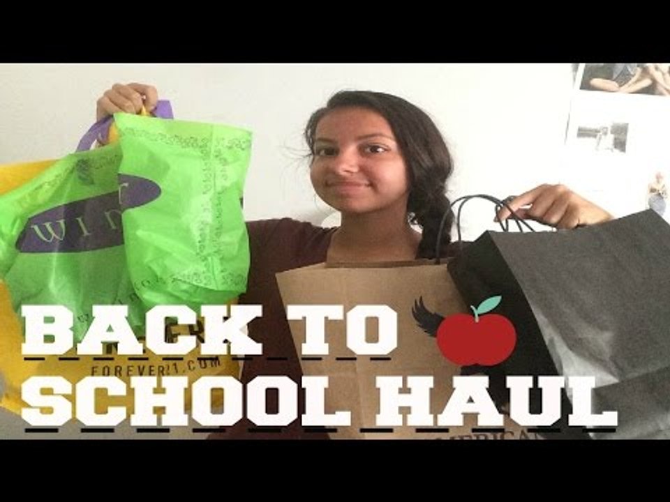 BACK TO SCHOOL CLOTHING HAUL♡