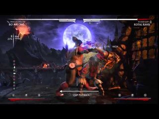 Mortal Kombat X Bo' Rai Cho 30% Dragon Breath Kombo