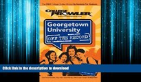 FAVORIT BOOK Georgetown University: Off the Record (College Prowler) (College Prowler: Georgetown