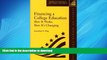 FAVORIT BOOK Financing A College Education: How It Works, How It s Changing (American Council on