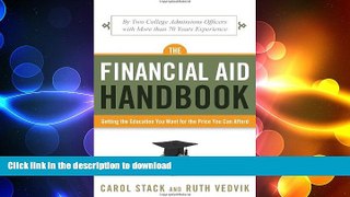 FAVORIT BOOK The Financial Aid Handbook: Getting the Education You Want for the Price You Can
