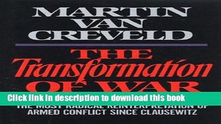 [Popular] Transformation of War Kindle OnlineCollection