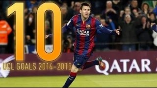 Lionel Messi All 10 Champions League Goals ● 2014   2015 ● HD ( KEAN KEEGAN )