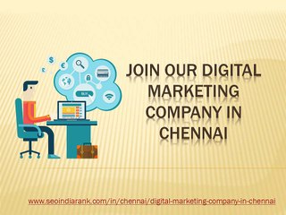 Join our Digital Marketing    Company in Chennai