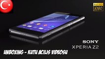 Xperia Z2 Unboxing - Kutu Açılımı ve İlk Kurulum - Türkçe HD