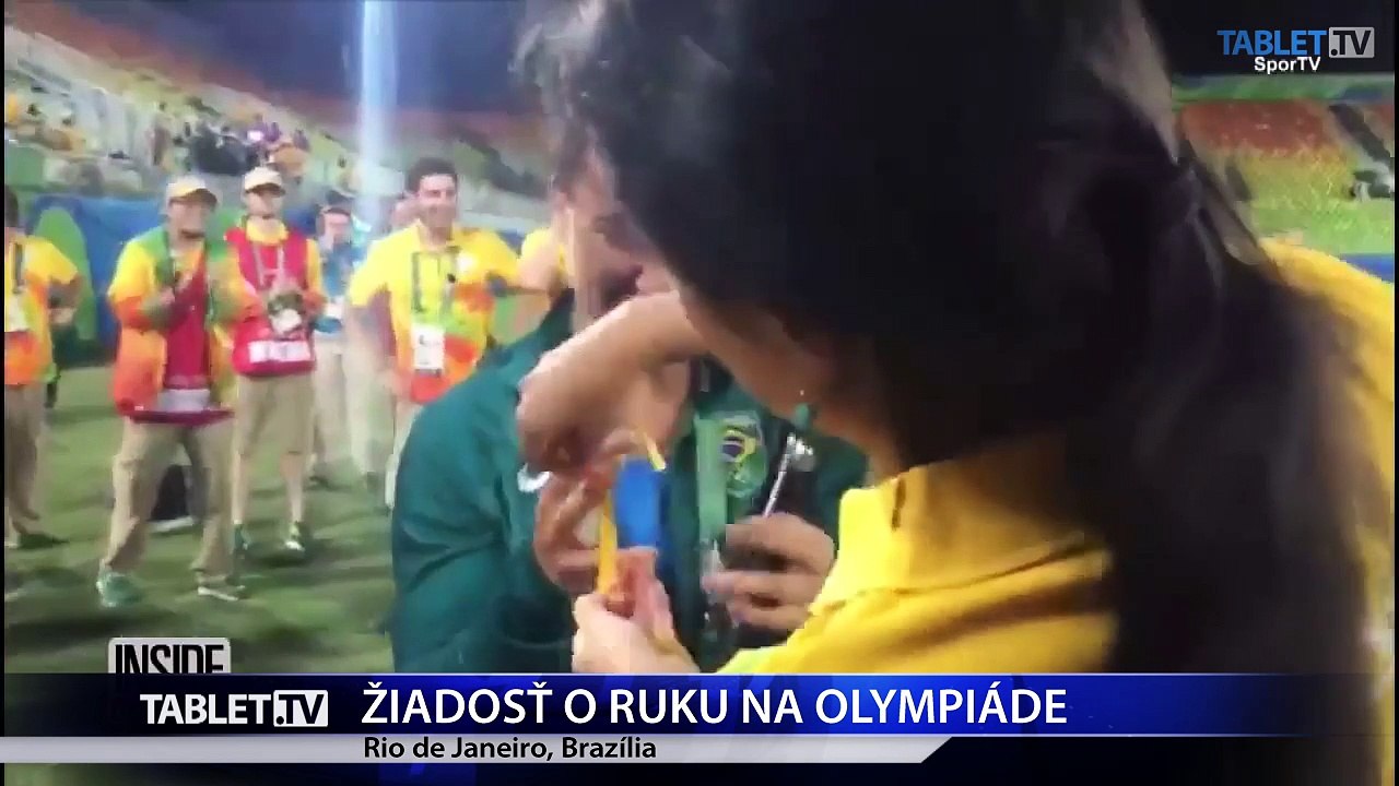 Športovkyňu požiadala jej priateľka o ruku priamo na Olympijskom štadióne